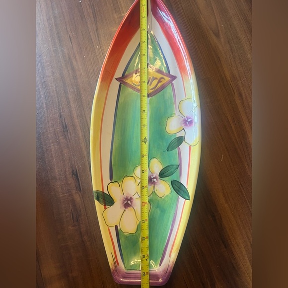 Clay Art “Surfs Up” Serving Tray - Picture 2 of 4